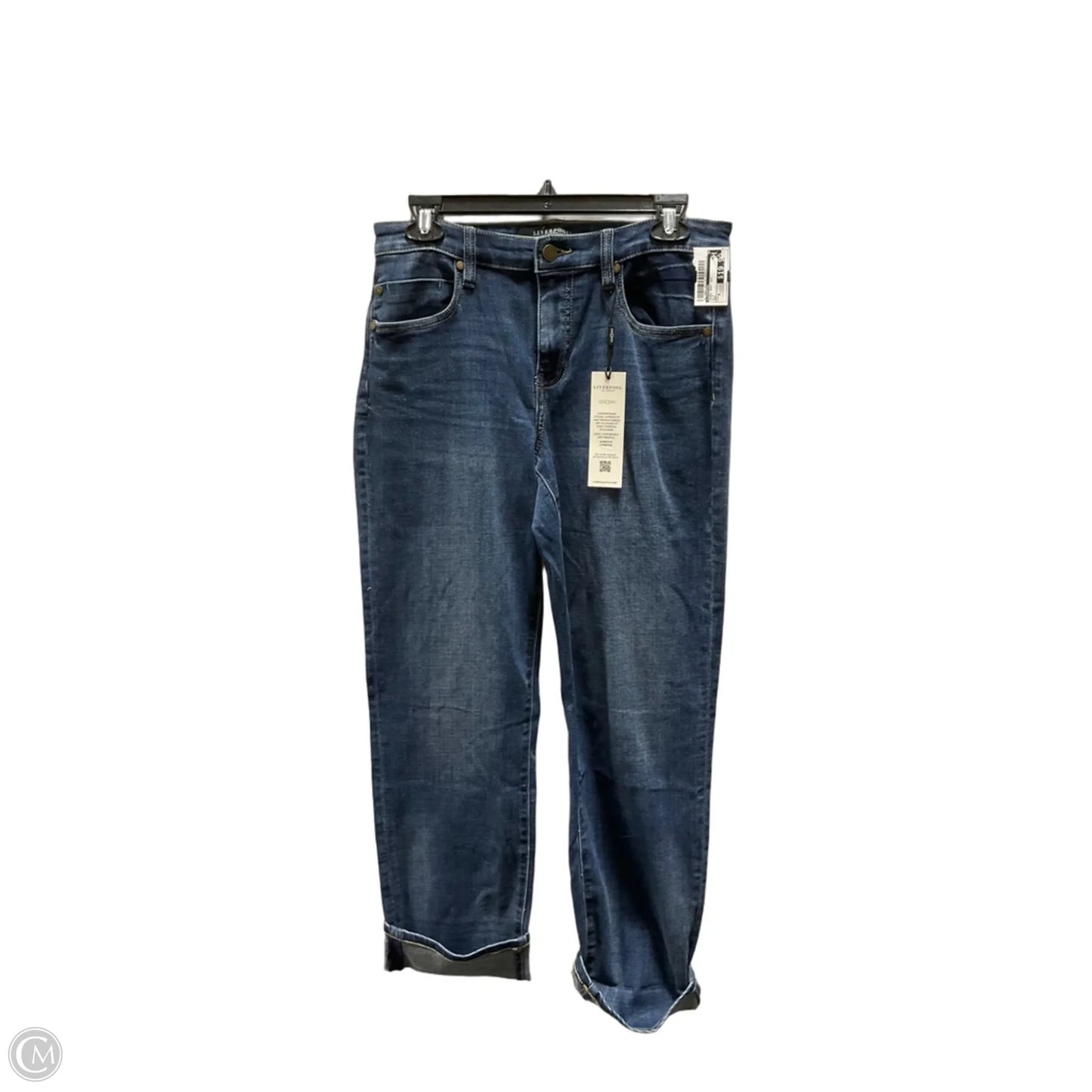Jeans Boot Cut By Liverpool In Blue, Size: 8