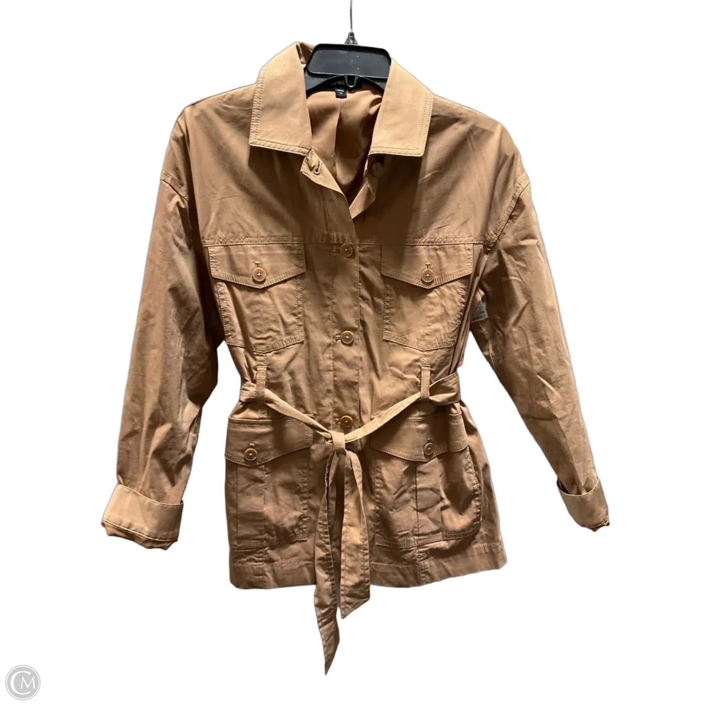 Jacket Other By Express In Brown, Size: Xs