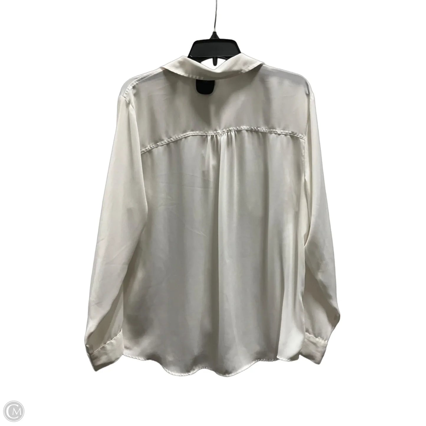 Blouse Long Sleeve By Maurices In White, Size: Xl