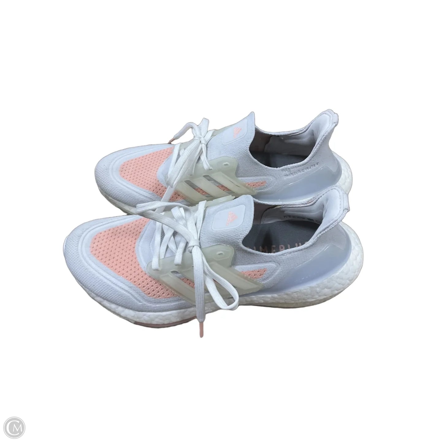 Shoes Athletic By Adidas In Grey & Pink, Size: 7.5