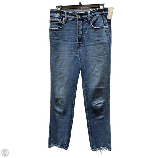 Jeans Straight By Good American In Blue, Size: 6
