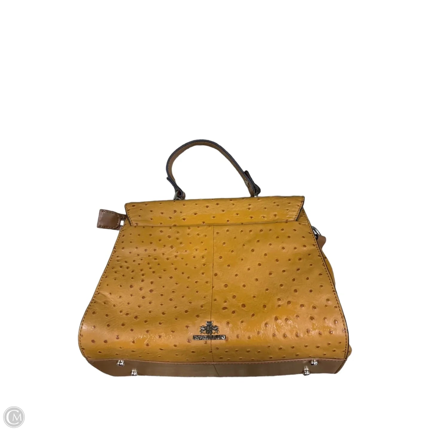 Handbag Leather By Cma, Size: Large