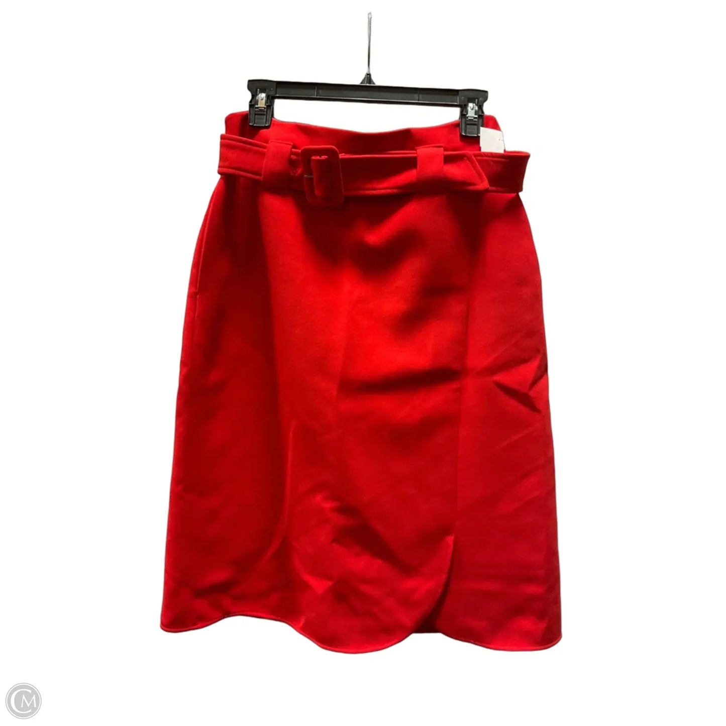Skirt Midi By Halogen In Red, Size: 8