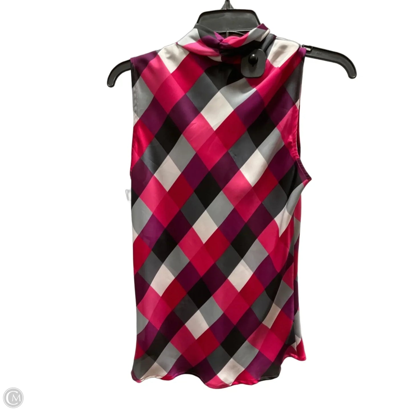Top Sleeveless By Nine West In Pink & Purple, Size: M