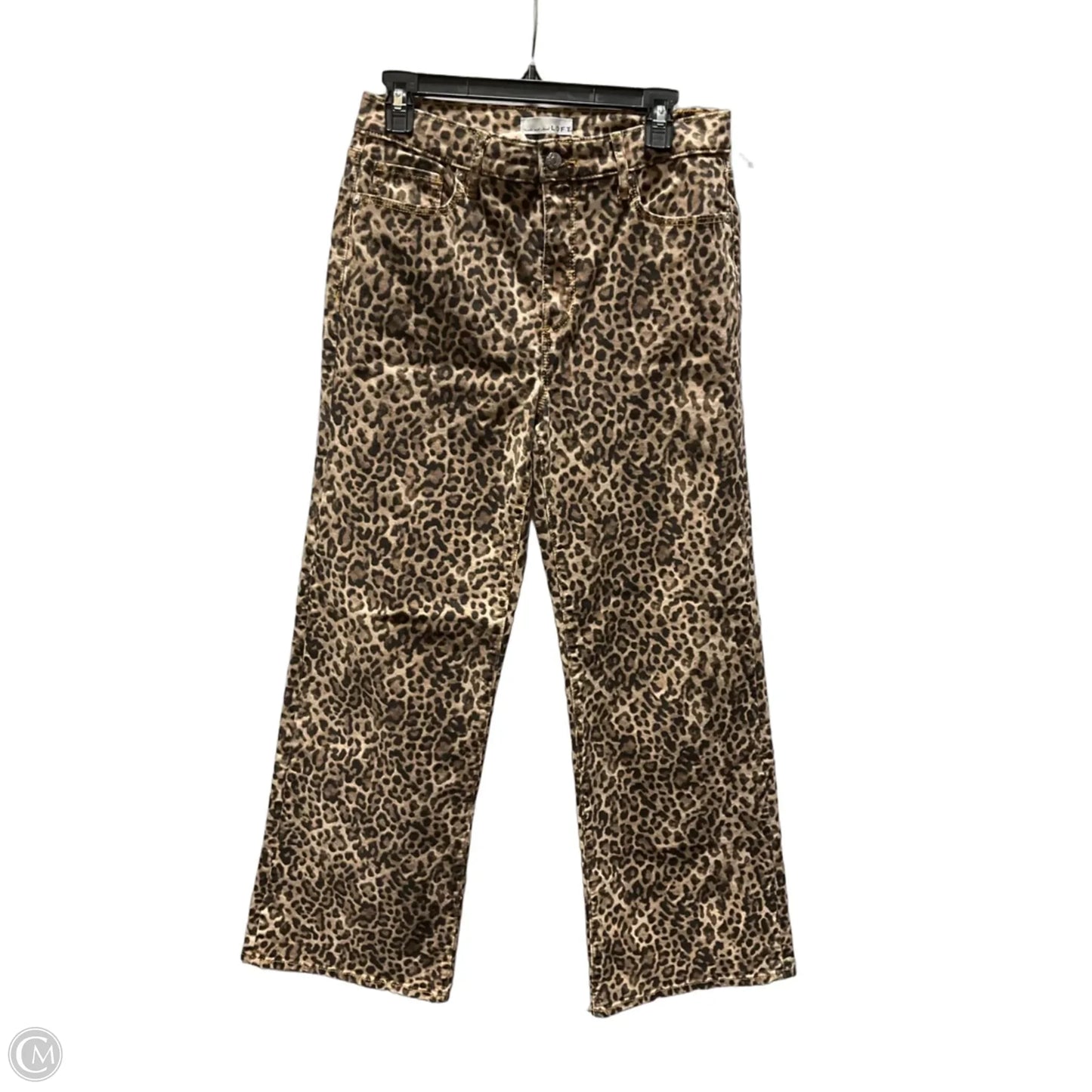 Jeans Wide Leg By Loft In Animal Print, Size: 6