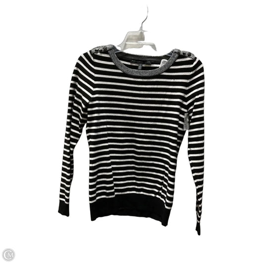 Sweater By White House Black Market In Black & White, Size: S