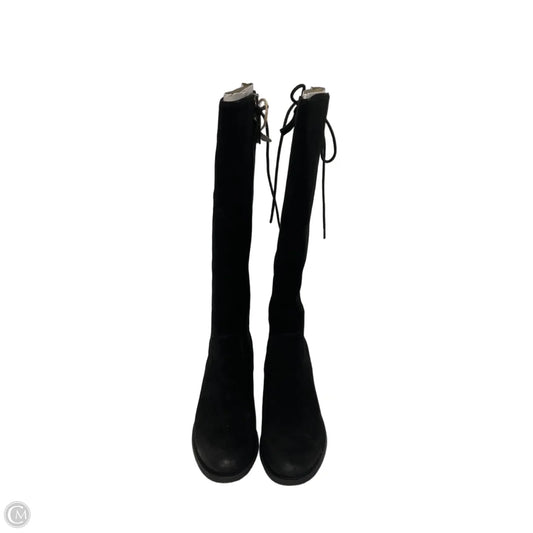 Boots Ankle Heels By Sofft In Black, Size: 6.5