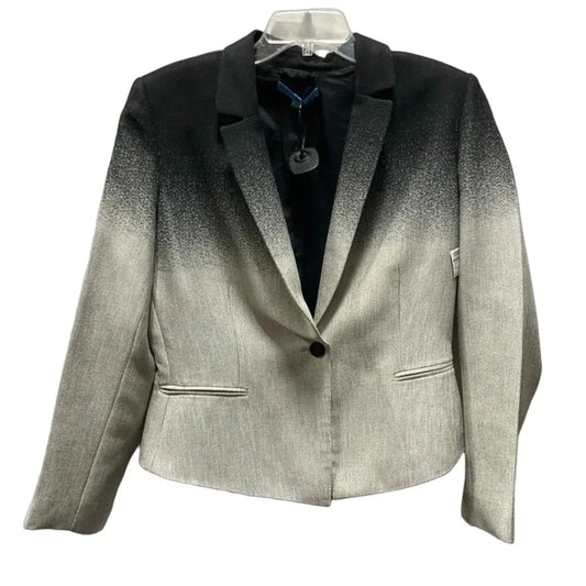 Blazer By Antonio Melani In Black & Grey, Size: 10