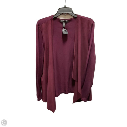 Cardigan By Inc In Red, Size: 1x
