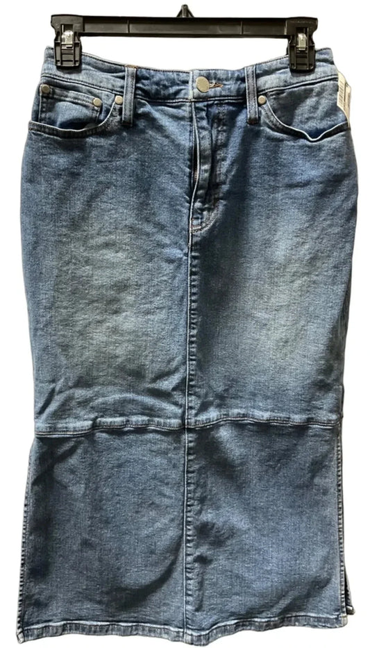 Skirt Midi By On 34th In Blue, Size: 4