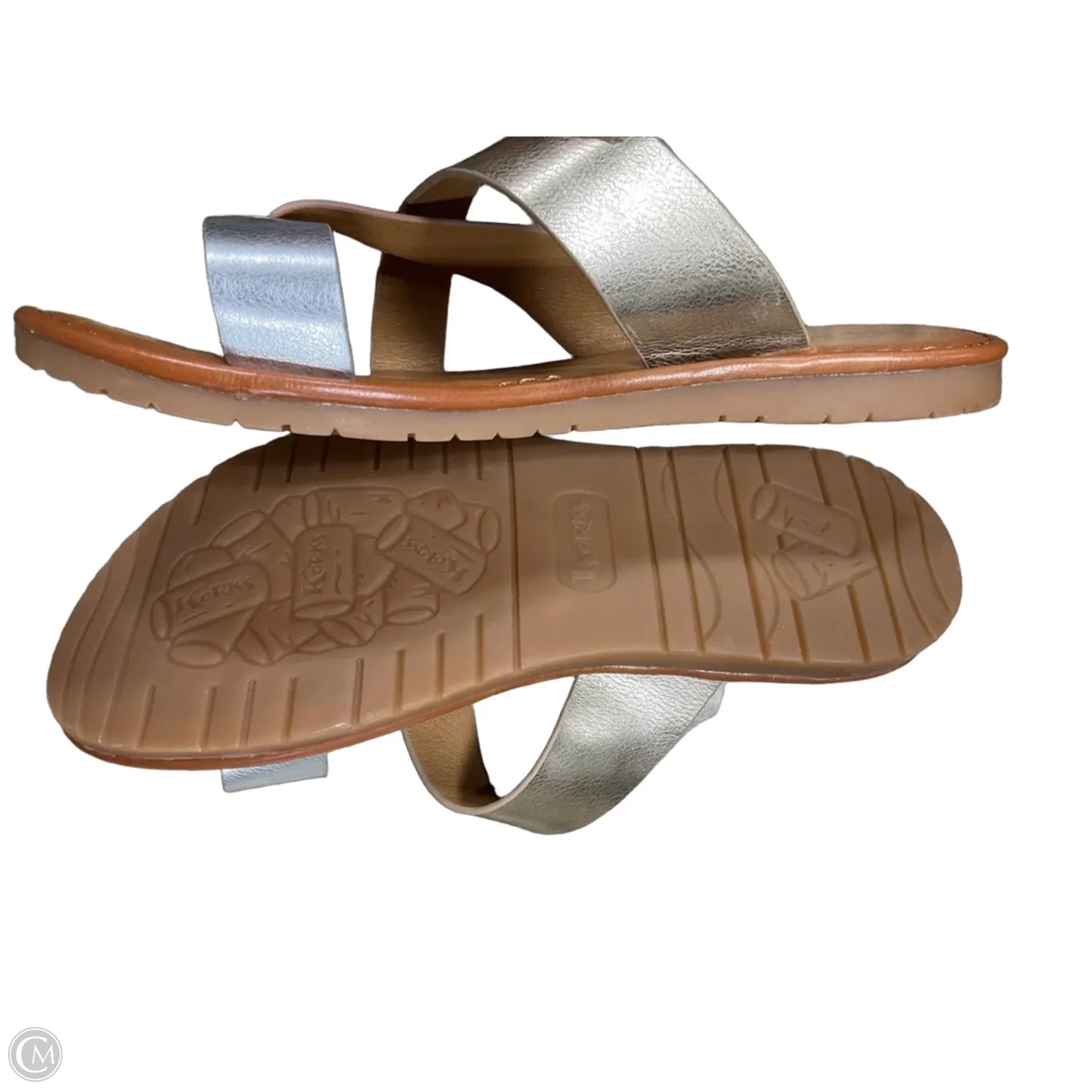 Shoes Flats By Korks In Beige, Size: 7