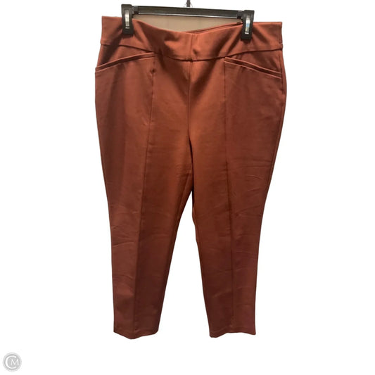 Pants Dress By Chicos In Red, Size: L