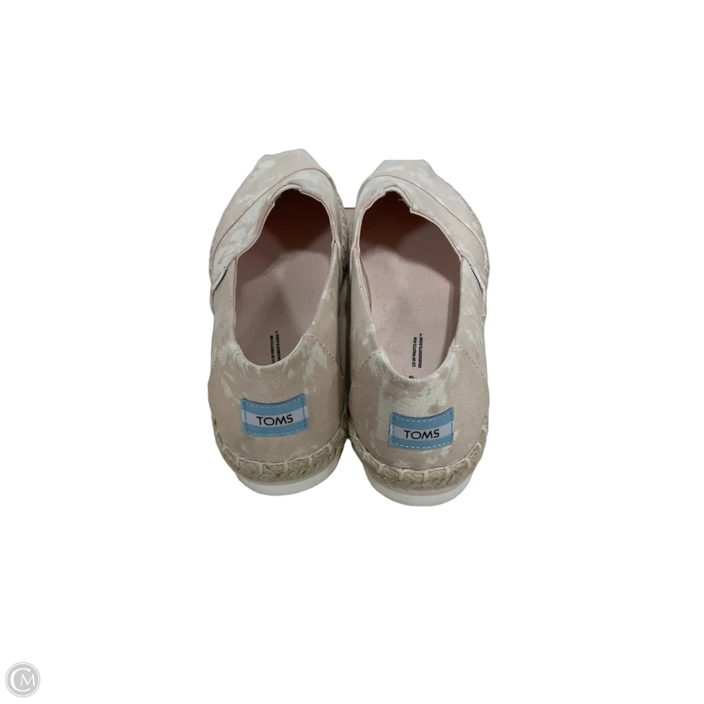 Shoes Flats By Toms In Pink, Size: 9