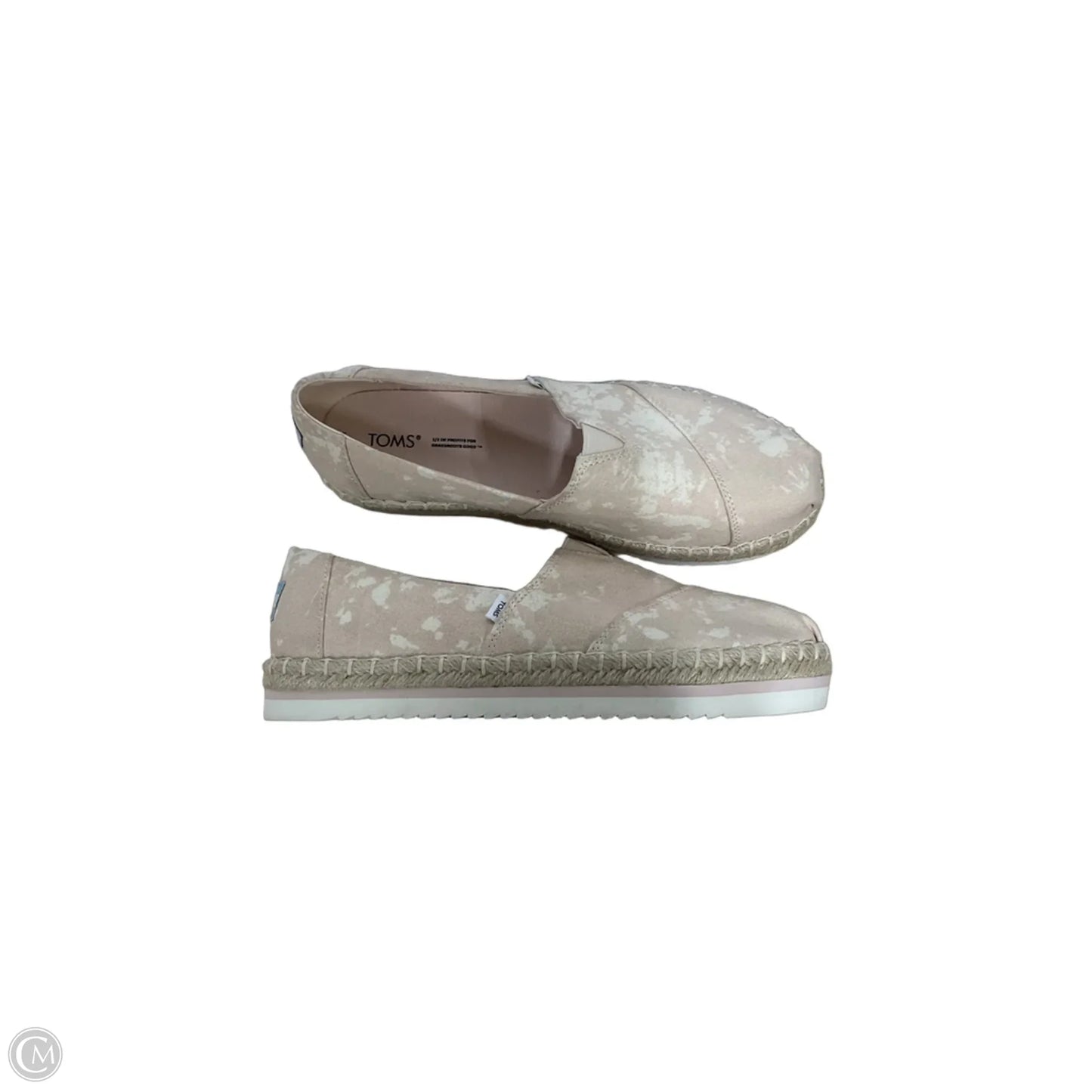 Shoes Flats By Toms In Pink, Size: 9