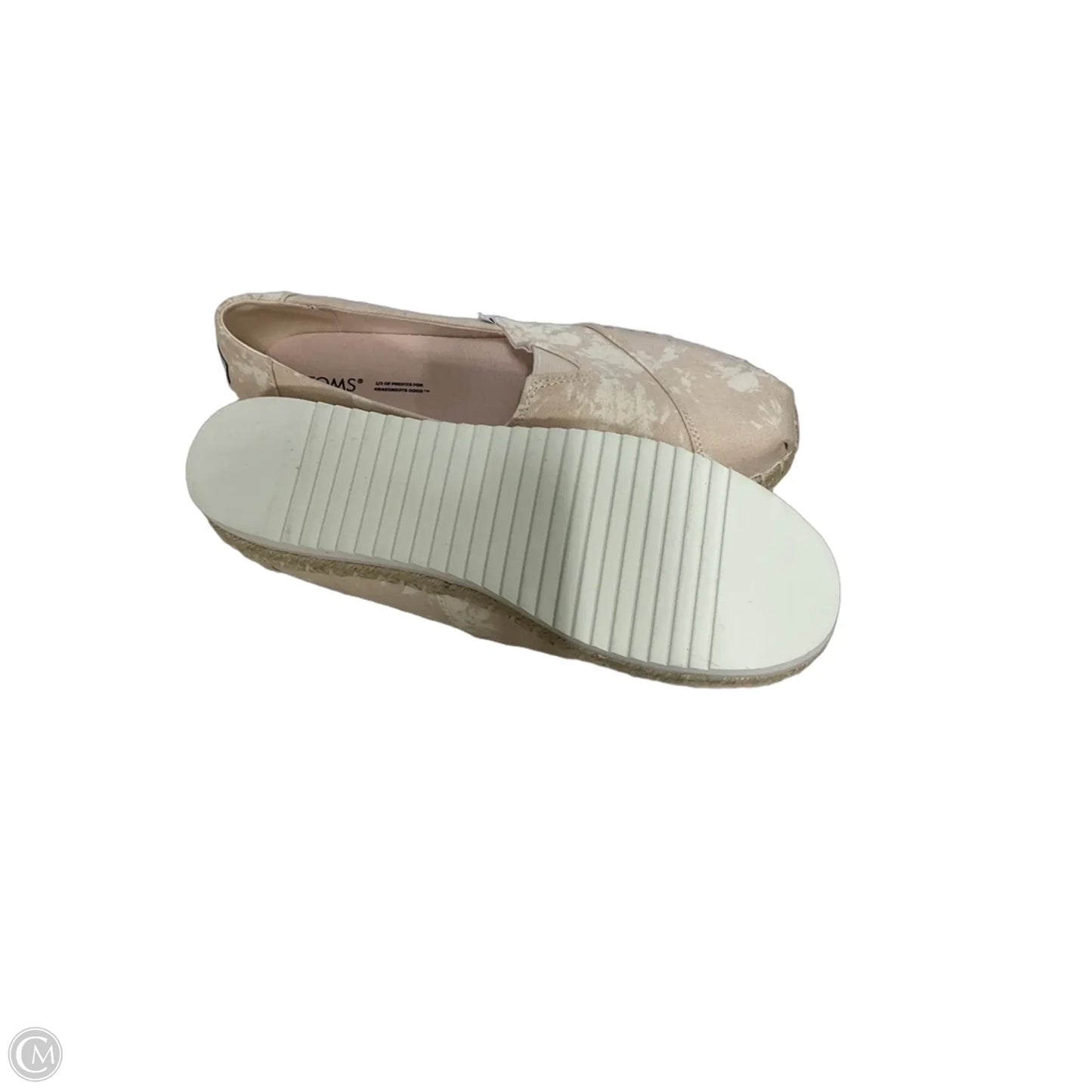 Shoes Flats By Toms In Pink, Size: 9