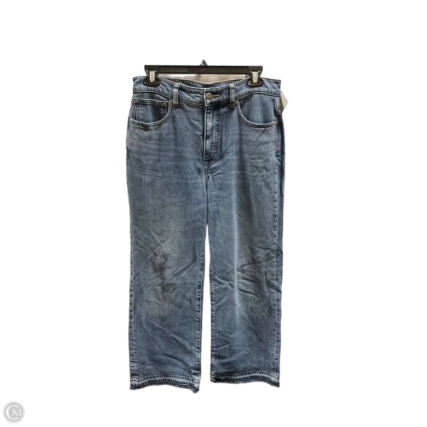 Jeans Wide Leg By J. Crew In Blue, Size: 4