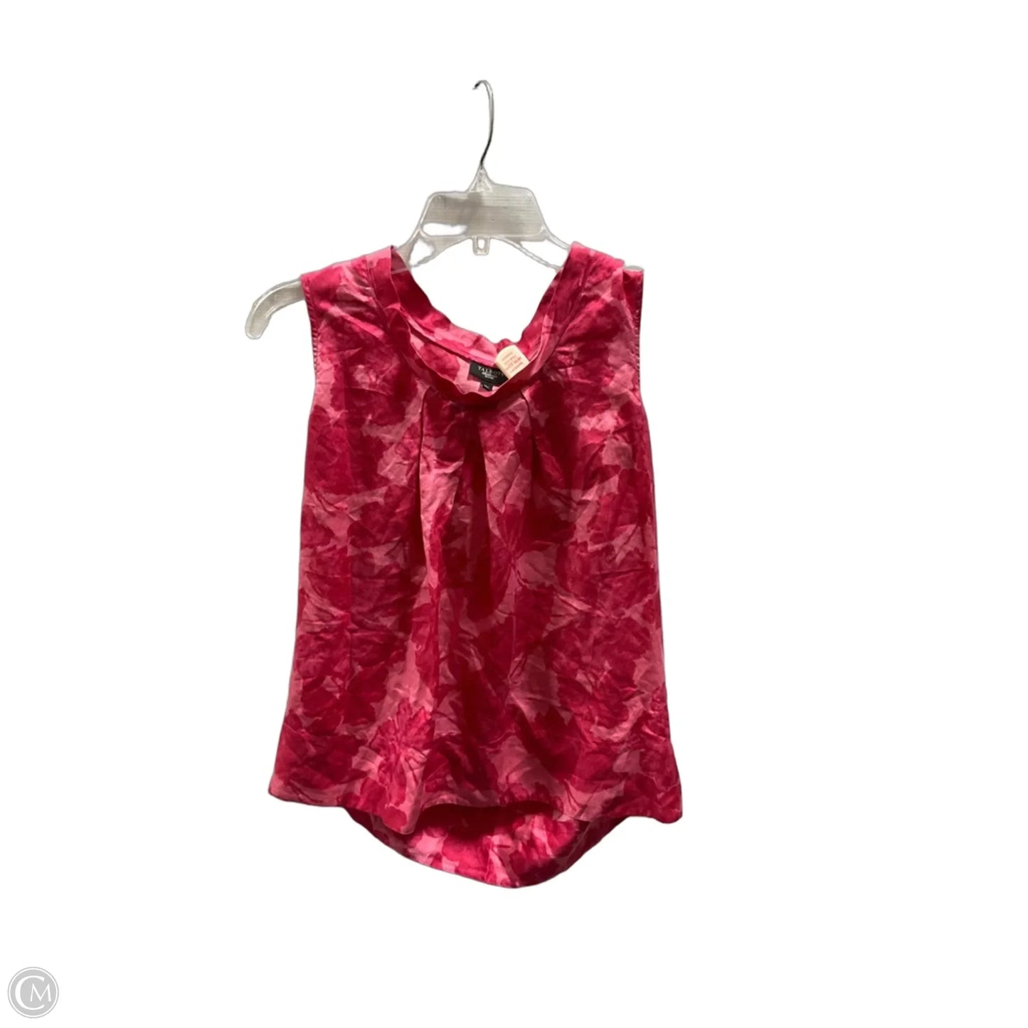 Top Sleeveless By Talbots In Pink, Size: L