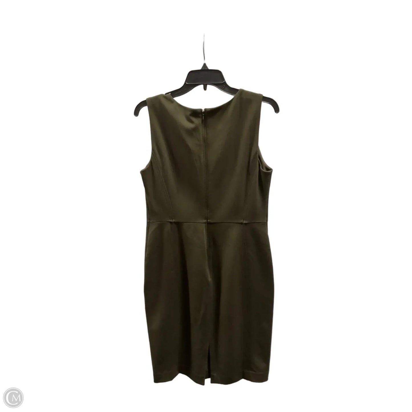 Dress Casual Midi By Ann Taylor In Green, Size: 8