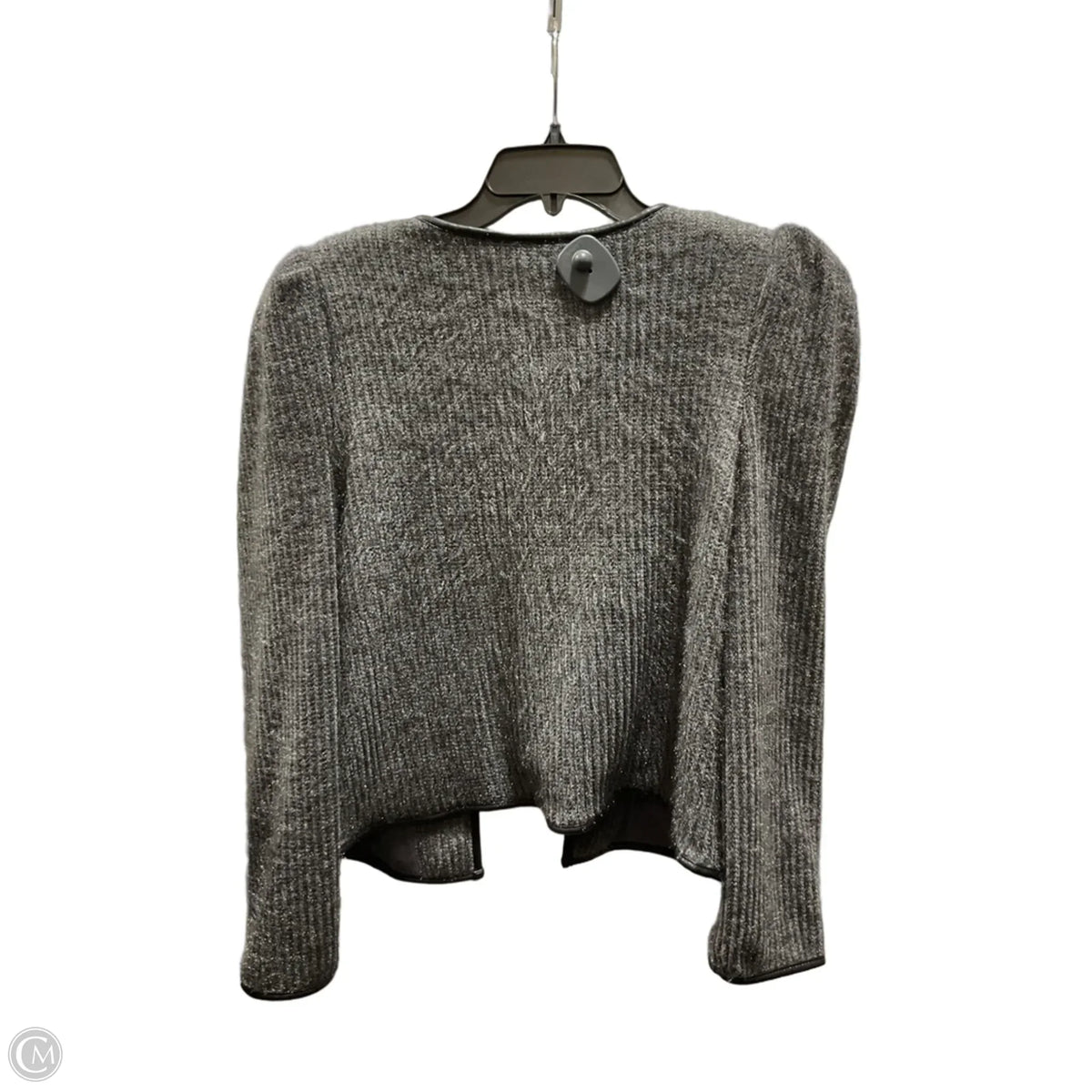 Cardigan By Express In Grey, Size: M