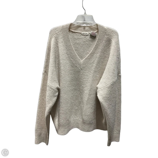 Sweater By Olivia Grey In Tan, Size: Xl