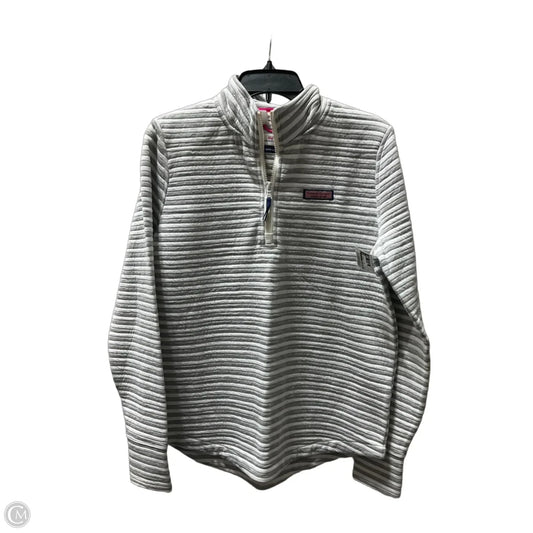Athletic Top Long Sleeve Crewneck By Vineyard Vines In Striped Pattern, Size: S