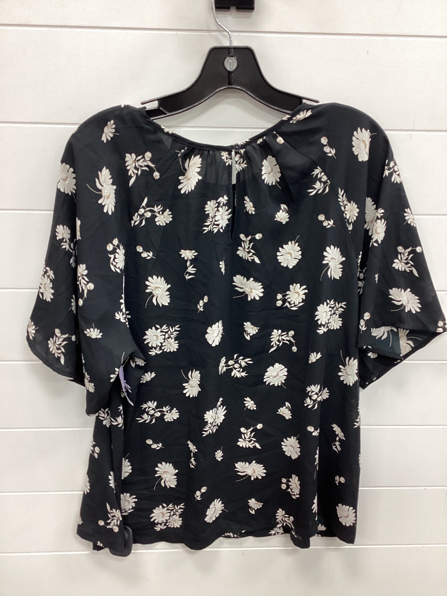 Top Ss By Loft In Floral Print