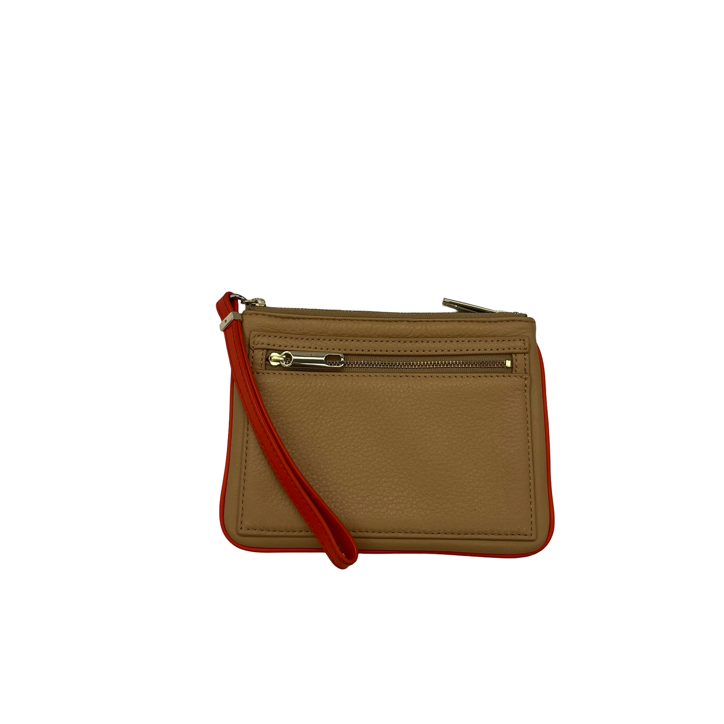 Wristlet By Talbots In Brown & Orange, Size:Medium