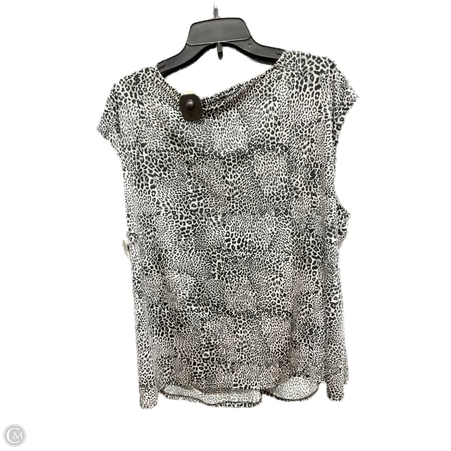 Blouse Sleeveless By Torrid In White, Size: 3x