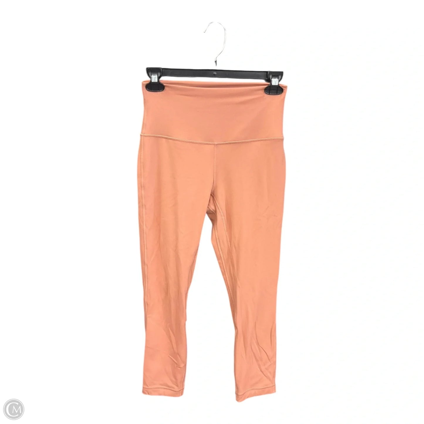Athletic Capris By Lululemon In Peach, Size: 6