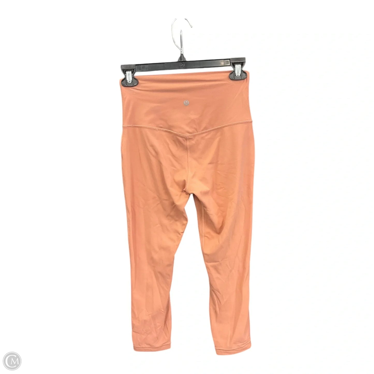 Athletic Capris By Lululemon In Peach, Size: 6
