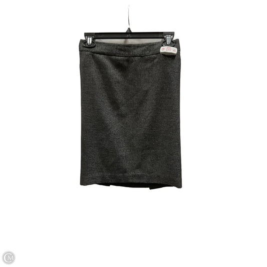 Skirt Midi By Ann Taylor In Grey, Size: 0petite
