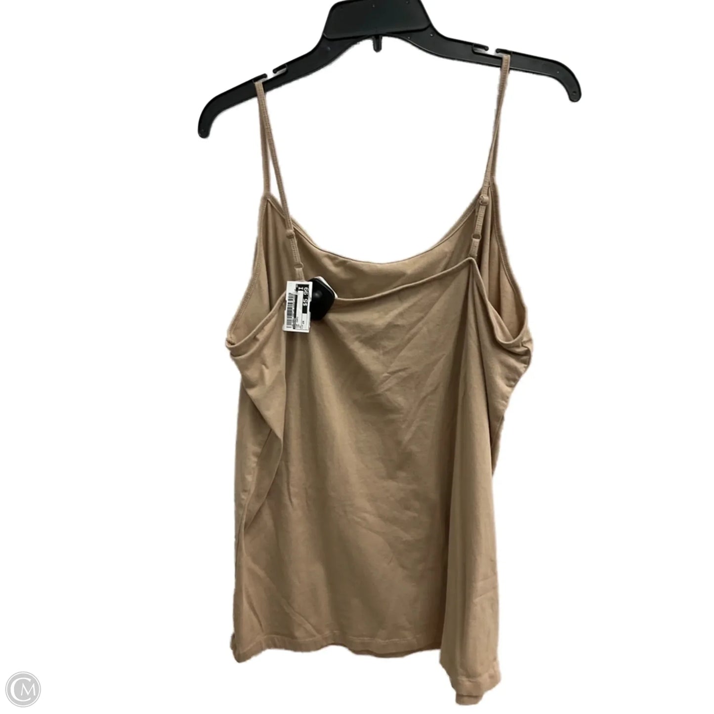 Top Cami By Sonoma In Tan, Size: 2x