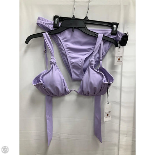 Swimsuit 2pc By Shade & Shore In Purple, Size: 36c