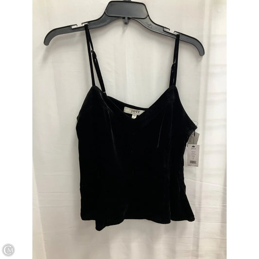 Top Sleeveless By Joie In Black, Size: S