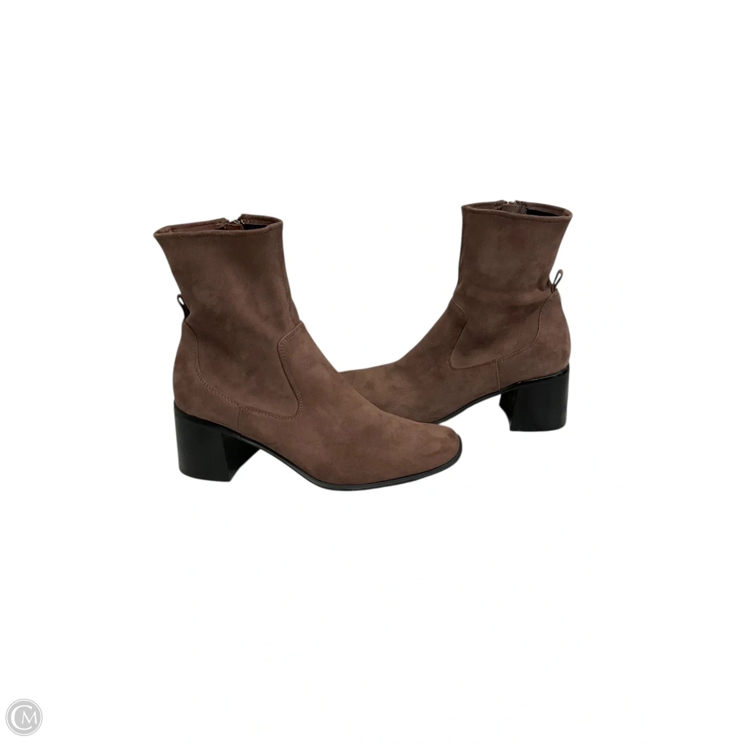 Boots Ankle Heels By Jeffery Campbell In Brown, Size: 9