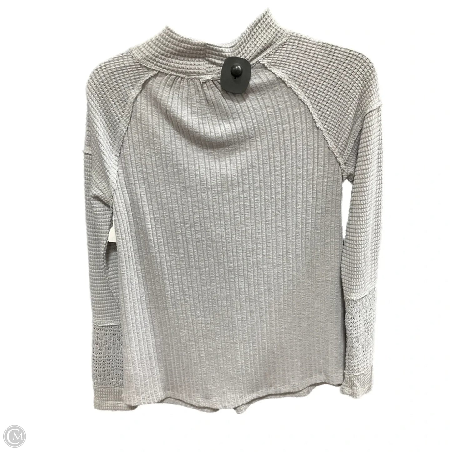 Top Long Sleeve By Maurices In Grey, Size: Xs