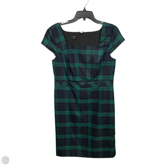 Dress Work By Talbots In Plaid Pattern, Size: 8p