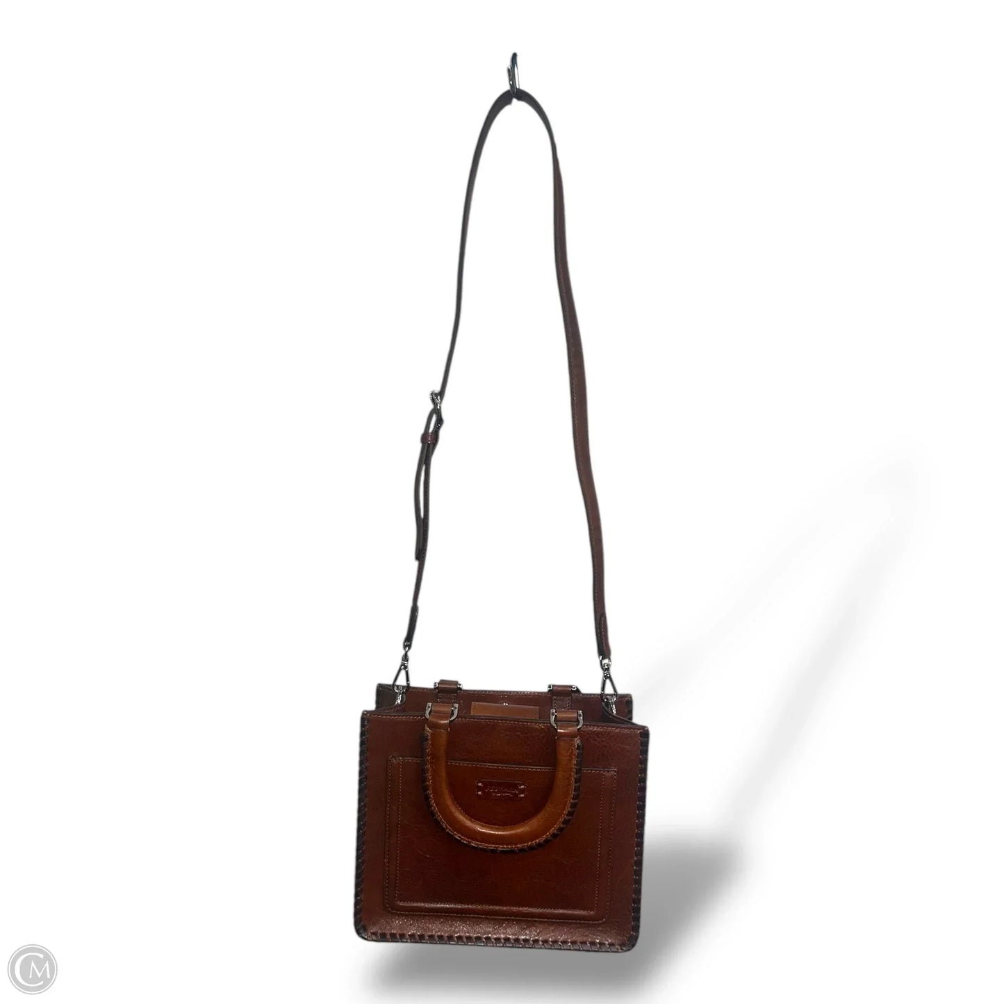 Crossbody Leather By Brighton, Size: Medium