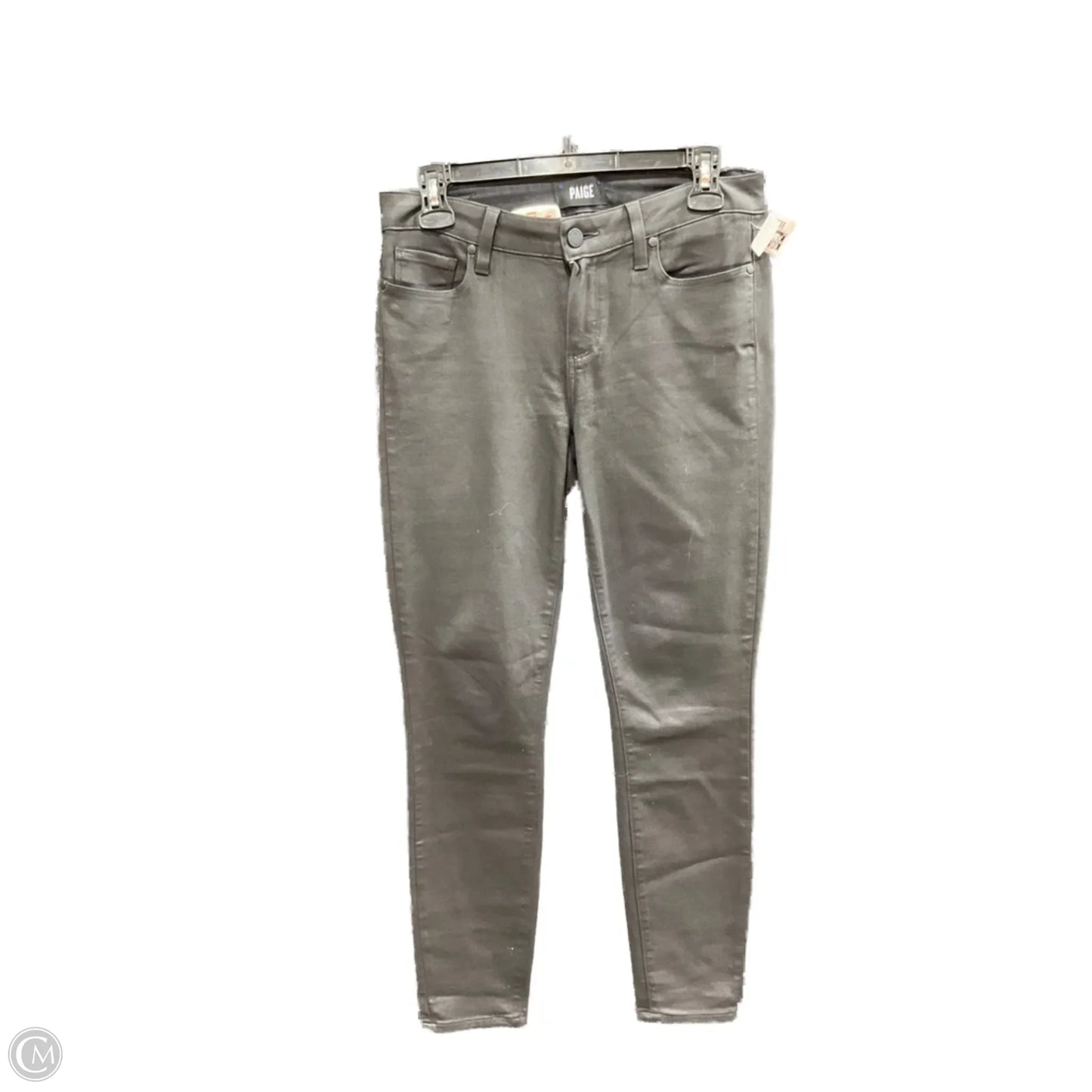 Jeans Skinny By Paige In Black, Size: 6