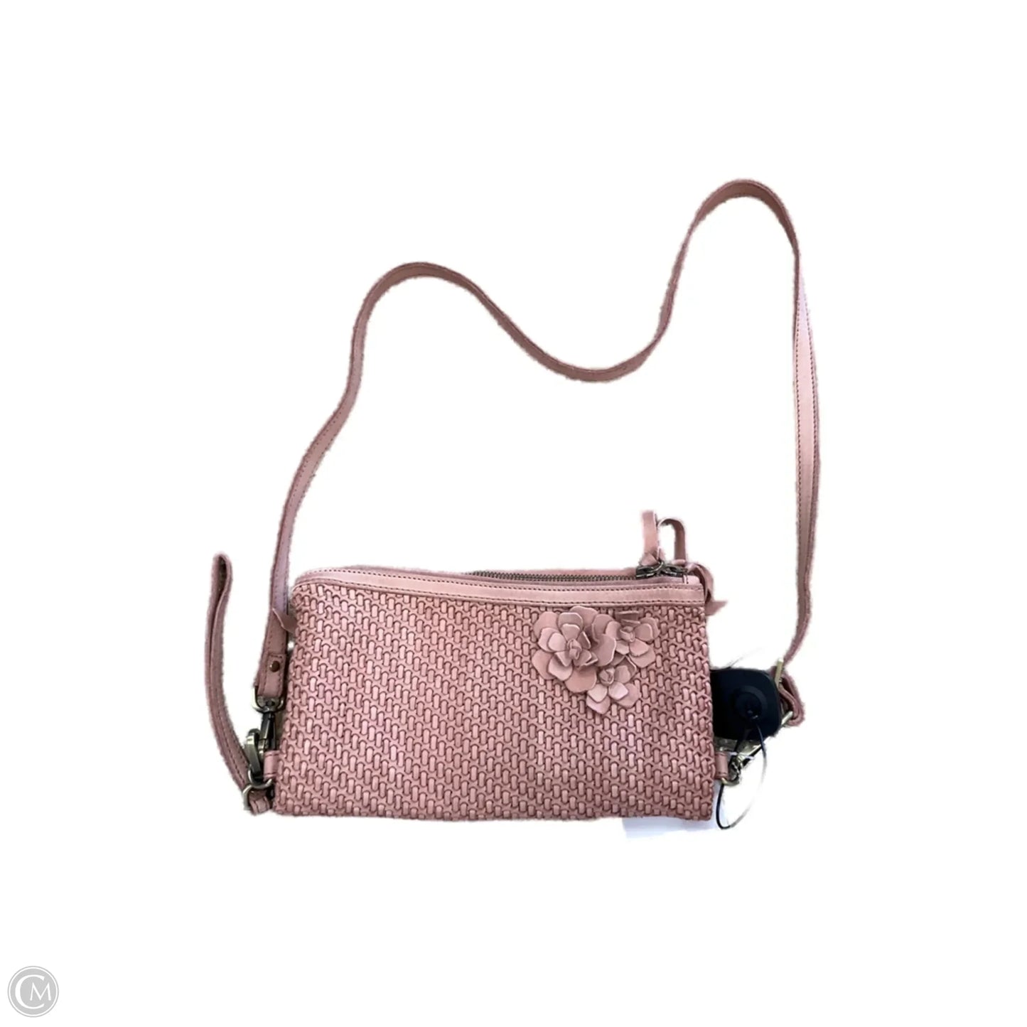 Crossbody Leather By Sundance, Size: Medium
