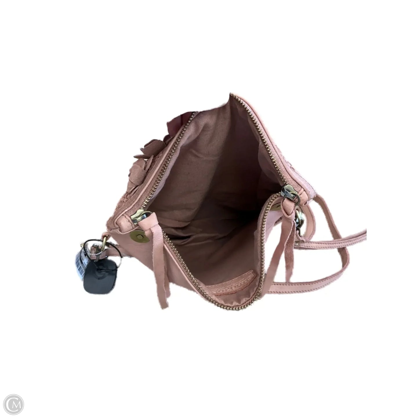 Crossbody Leather By Sundance, Size: Medium