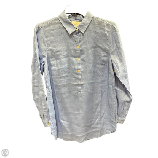 Top Long Sleeve By J. Jill In Blue, Size: Xs