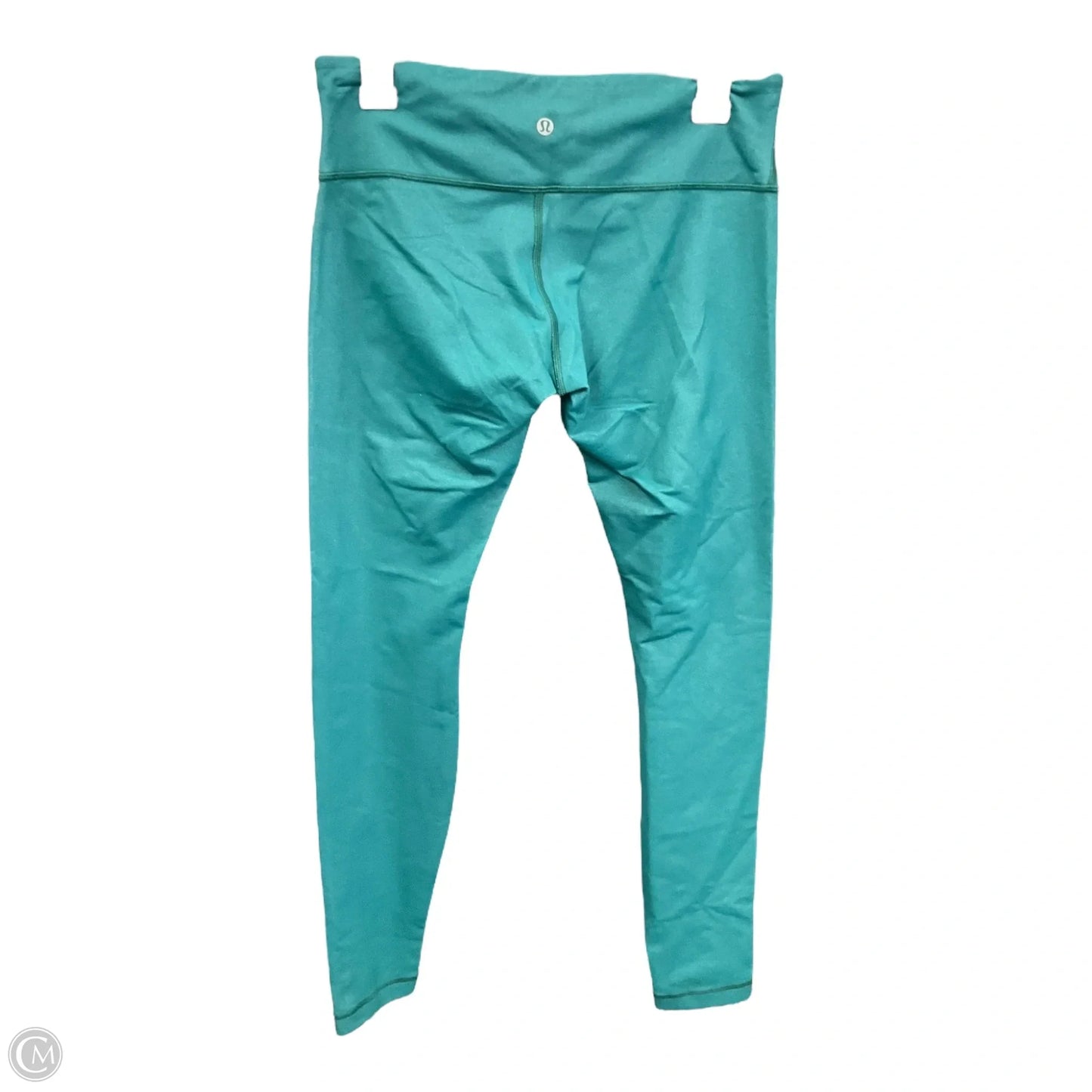 Athletic Leggings By Lululemon In Teal, Size: 8