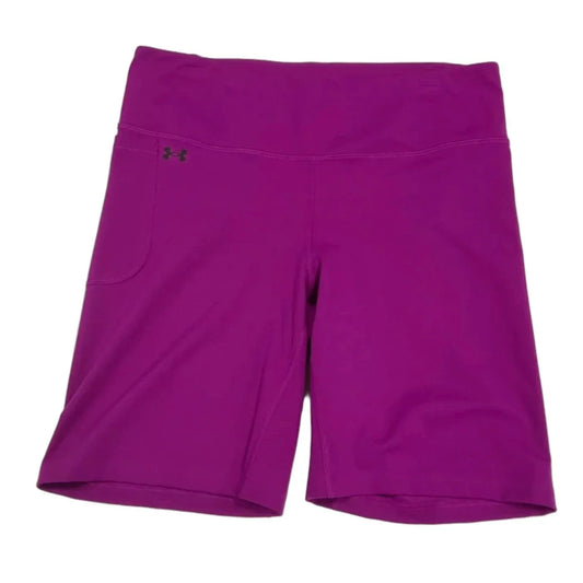 Athletic Shorts By Under Armour In Purple, Size: Xl