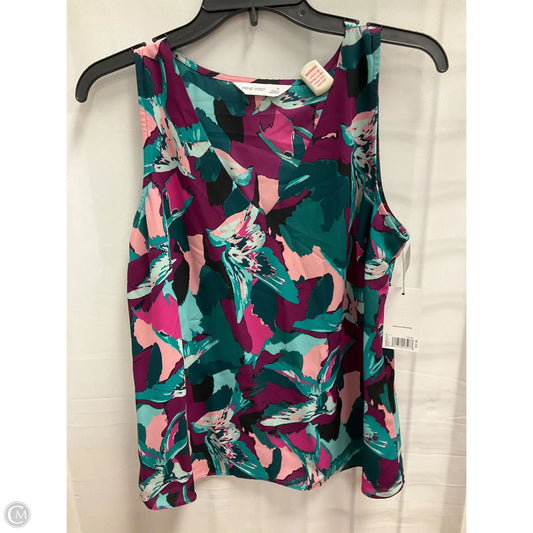 Blouse Sleeveless By Nine West Apparel In Multi-colored, Size: M