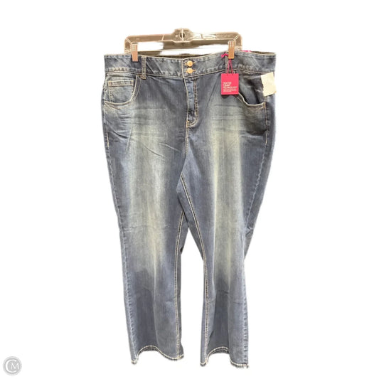 Jeans Boot Cut By Lane Bryant In Blue Denim, Size: 22