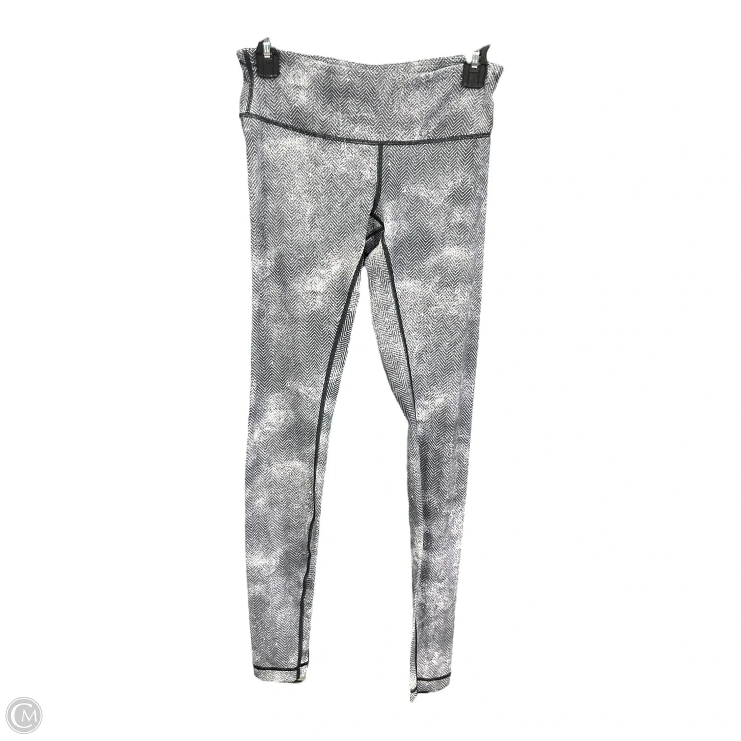 Athletic Leggings By Lululemon In Grey, Size: S