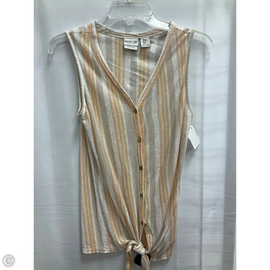 Top Sleeveless By Rachel Zoe In Striped Pattern, Size: Xs