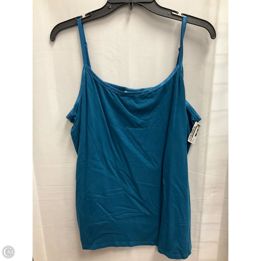 Tank Top By Avenue In Blue, Size: 3x