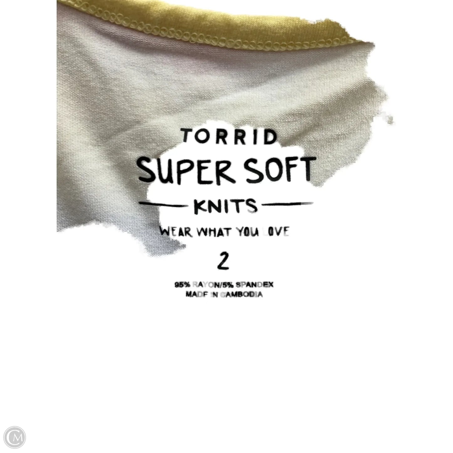 Top Sleeveless By Torrid In Multi-colored, Size: 2x